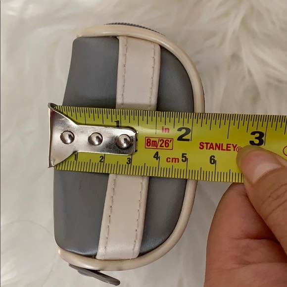 Dior - Small Makeup Pouch / Bag (Light Blue/grey) - Picture 12 of 16